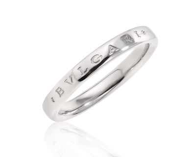Оригинальное платиновое кольцо Bvlgari Fedi 190525/1