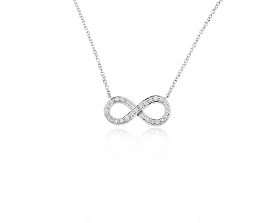 Оригинальное платиновое колье Tiffany&Co Infinity 110623/5