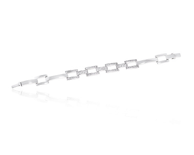 Оригинальный золотой браслет с бриллиантами 3.08ct Luca Carati 140325/1