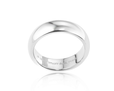 Оригинальное платиновое кольцо Tiffany&Co 300324/13