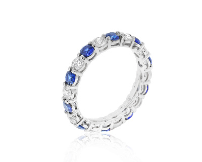 Оригинальное платиновое кольцо Tiffany&Co Embrace 120822/3