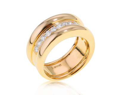 Оригинальное золотое кольцо Chopard La Strada 280324/4