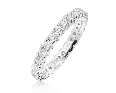 Оригинальное золотое кольцо с бриллиантами 0.92ct Crivelli 280125/3