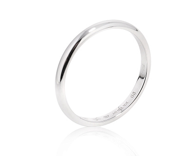 Оригинальное платиновое кольцо Bvlgari Fedi 110325/1