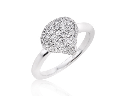 Оригинальное золотое кольцо с бриллиантами 0.87ct Chopard Pushkin 091124/4