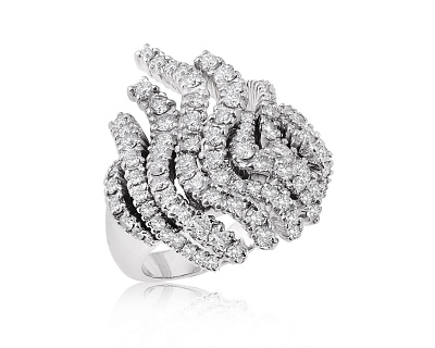 Оригинальное золотое кольцо с бриллиантами 1.95ct Damiani 050924/5