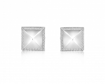 Оригинальные золотые серьги с бриллиантами 0.25ct Roberto Coin 180525/2