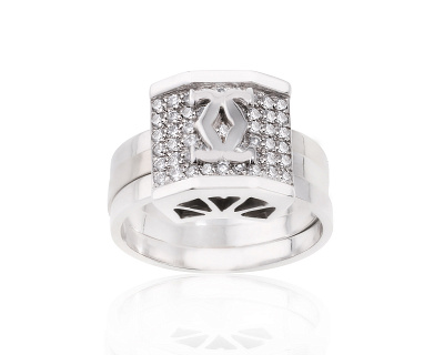 Золотое кольцо с бриллиантами 0.47ct 030624/4