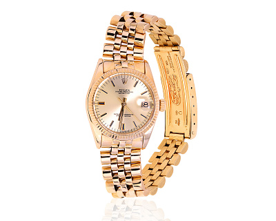 Оригинальные золотые часы Rolex Oyster Perpetual Datejust KS01