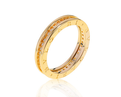 Оригинальное золотое кольцо Bvlgari B.Zero1 111122/9