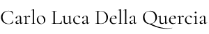Carlo Luca Della Quercia