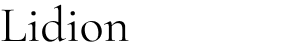 Lidion