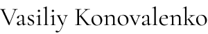 Vasiliy Konovalenko
