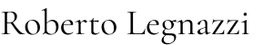 Roberto Legnazzi
