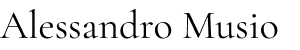 Alessandro Musio