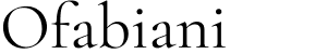 Ofabiani