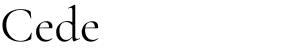Cede