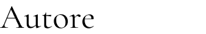 Autore