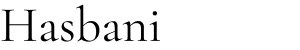 Hasbani