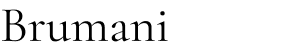 Brumani