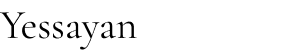 Yessayan