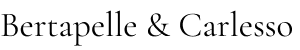 Bertapelle&Carlesso