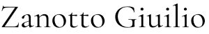 Zanotto Giuilio